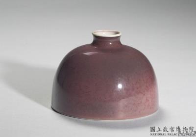 图片[2]-Flat bulbous vase with red glaze, Qing dynasty, Kangxi reign (1662-1722)-China Archive